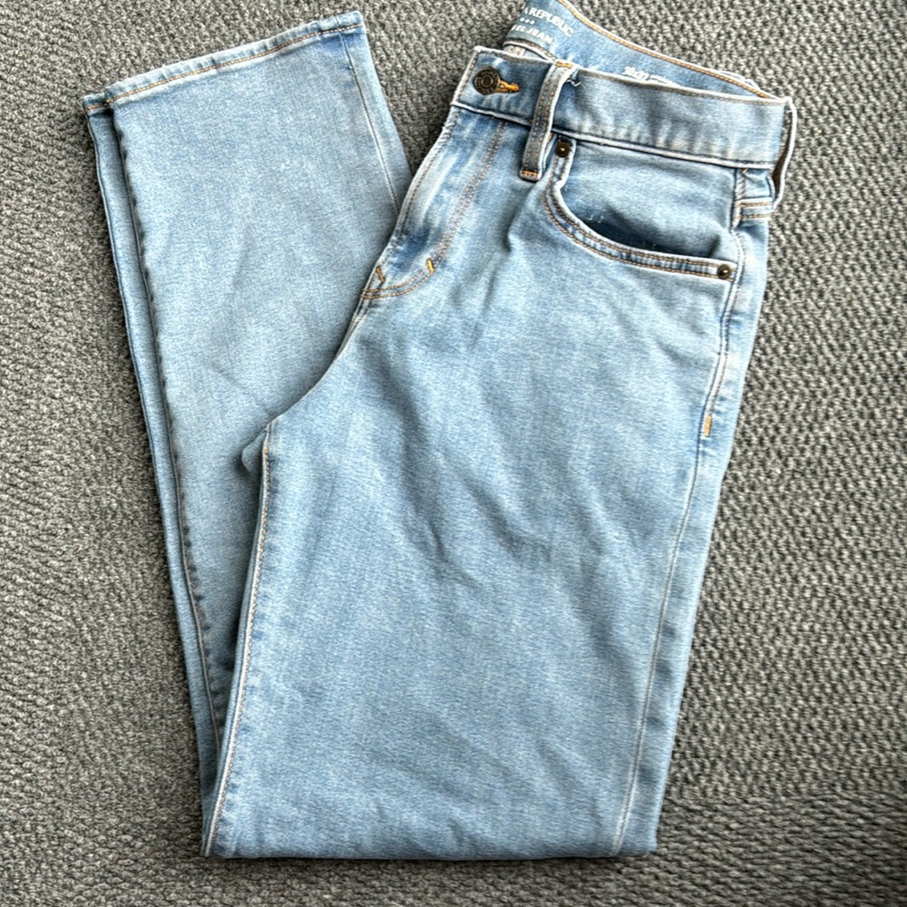 Banana Republic Travel Jean Straight Fit 30 x 32